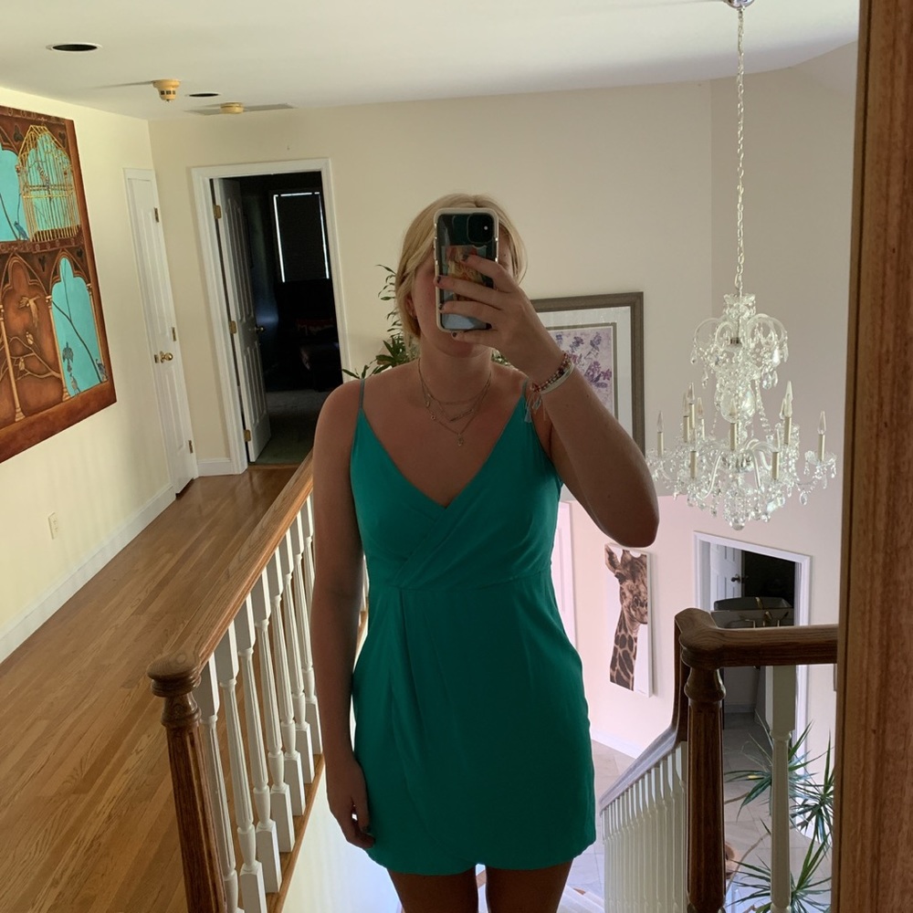 Light Green Short Dress